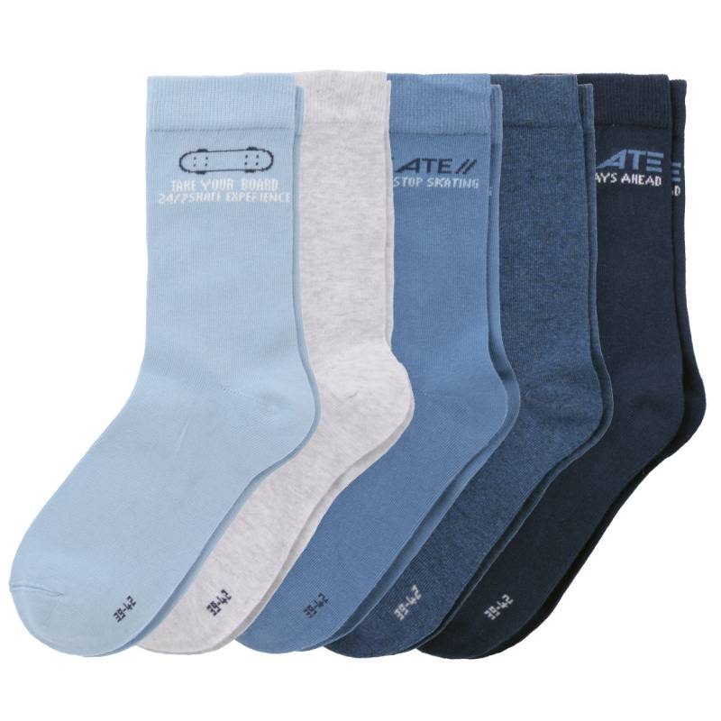 5 Paar Jungen Socken mit Bio-Baumwolle von Topolino