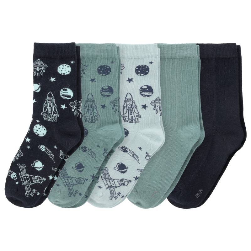 5 Paar Jungen Socken mit Bio-Baumwolle von Topolino