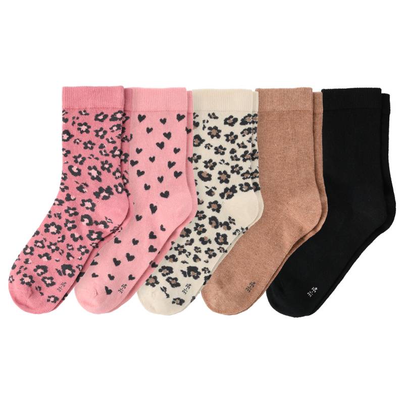 5 Paar Mädchen Socken mit Bio-Baumwolle von Topolino
