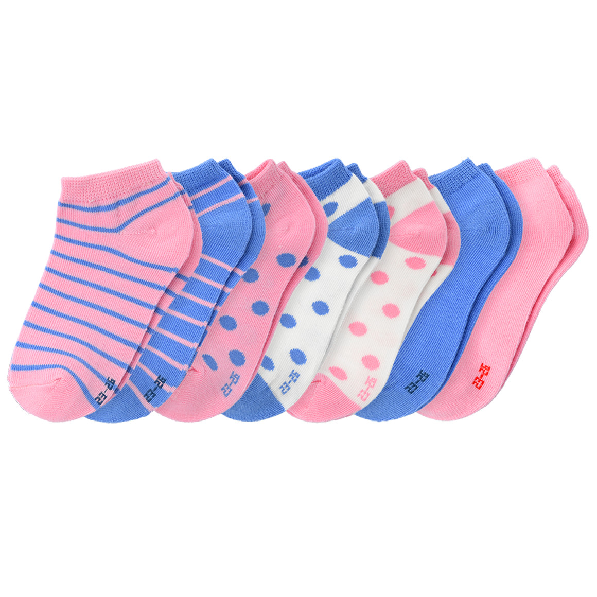 7 Paar Mädchen Sneaker-Socken im Set von Topolino