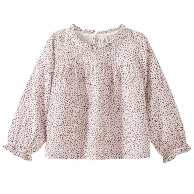 Baby Musselin-Bluse mit Blümchen-Print von Topolino