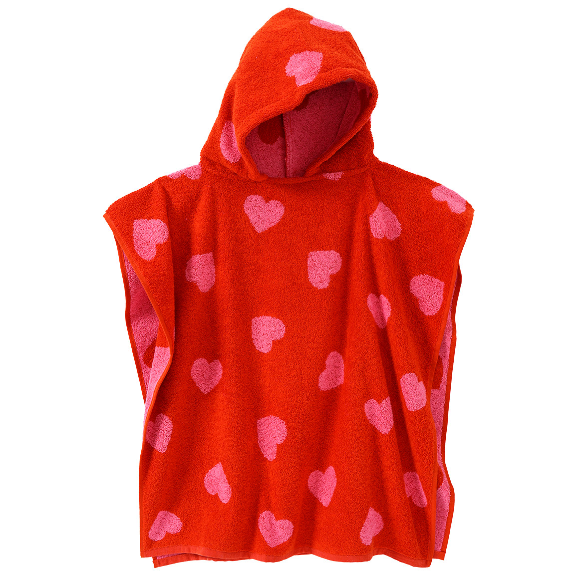 Badeponcho mit Herz-Allover Badeponcho mit Herz-Allover von Topolino