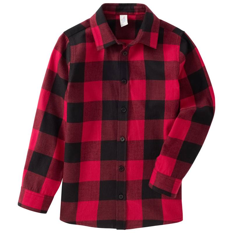 Jungen Flanell-Hemd mit Karo-Muster von Topolino