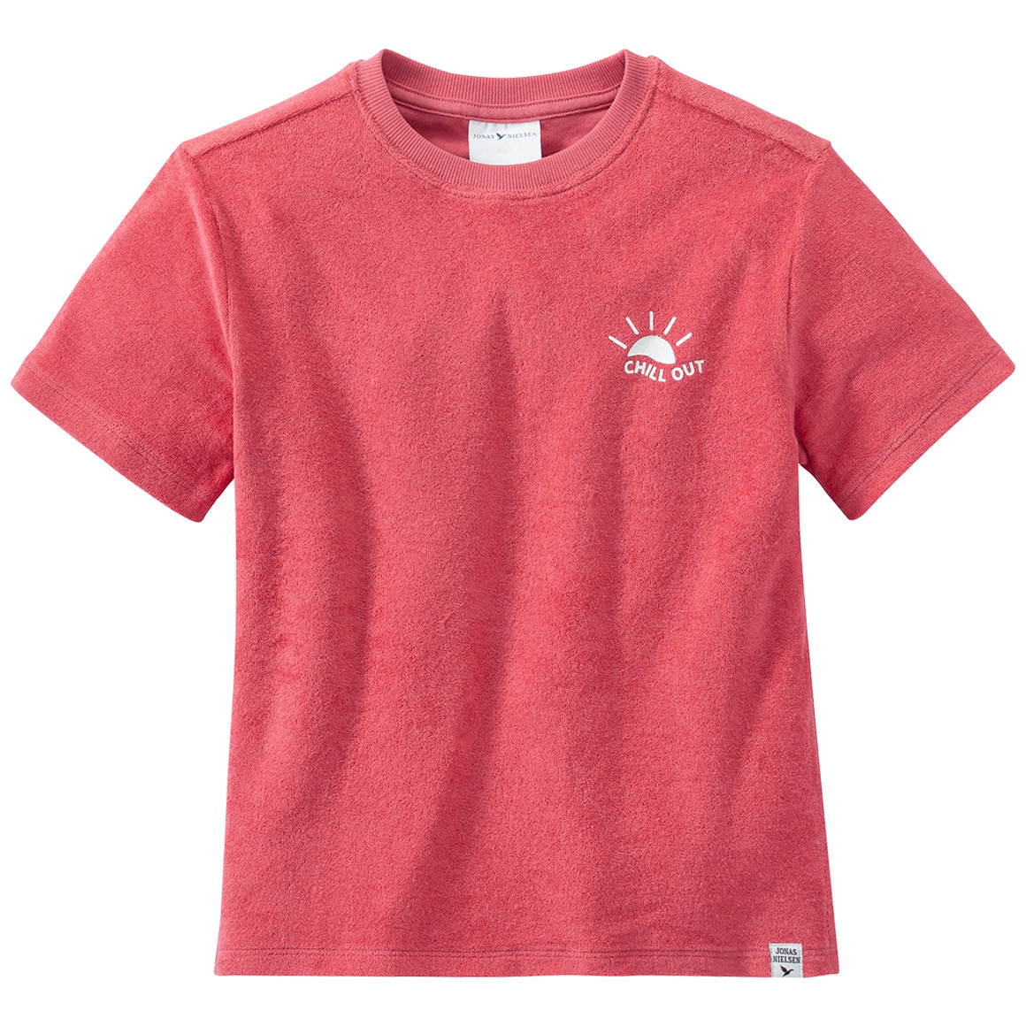 Jungen Frottee-T-Shirt mit kleinem Print von Topolino