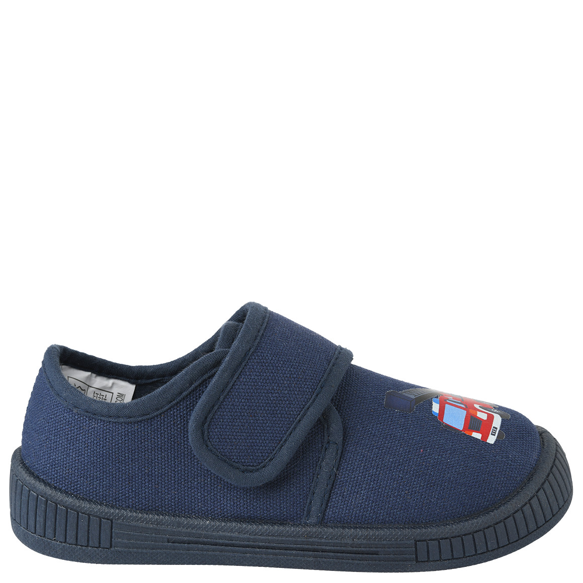 Jungen Hausschuhe mit Feuerwehr-Motiv Jungen Hausschuhe mit Feuerwehr-Motiv von Topolino