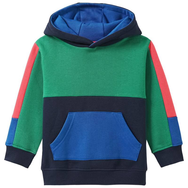 Jungen Hoodie mit Farbteilern von Topolino