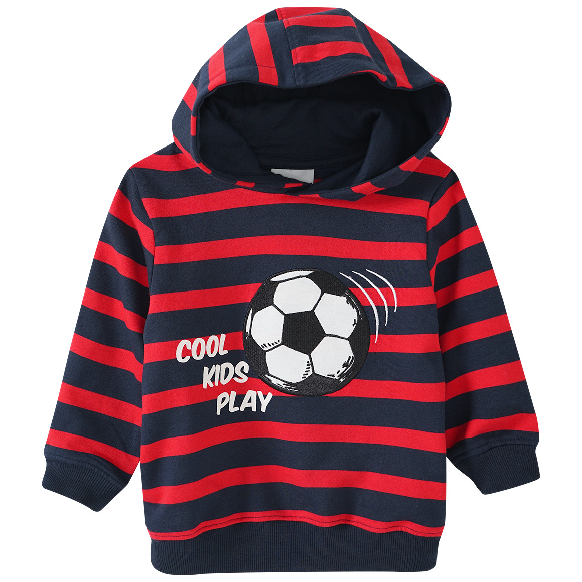 Jungen Hoodie mit Fußball-Applikation von Topolino