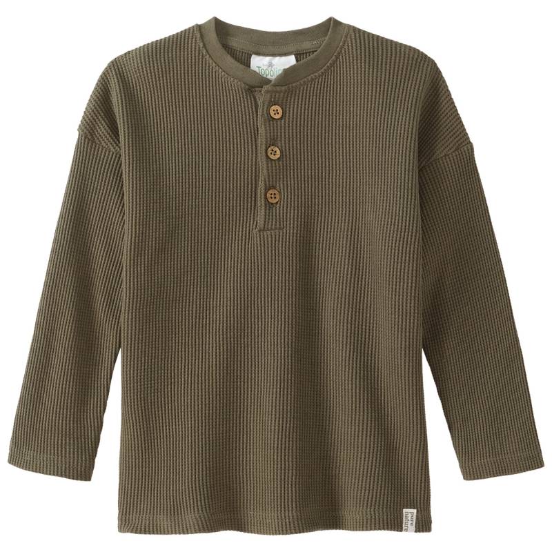 Jungen Langarmshirt in Piqué-Qualität von Topolino