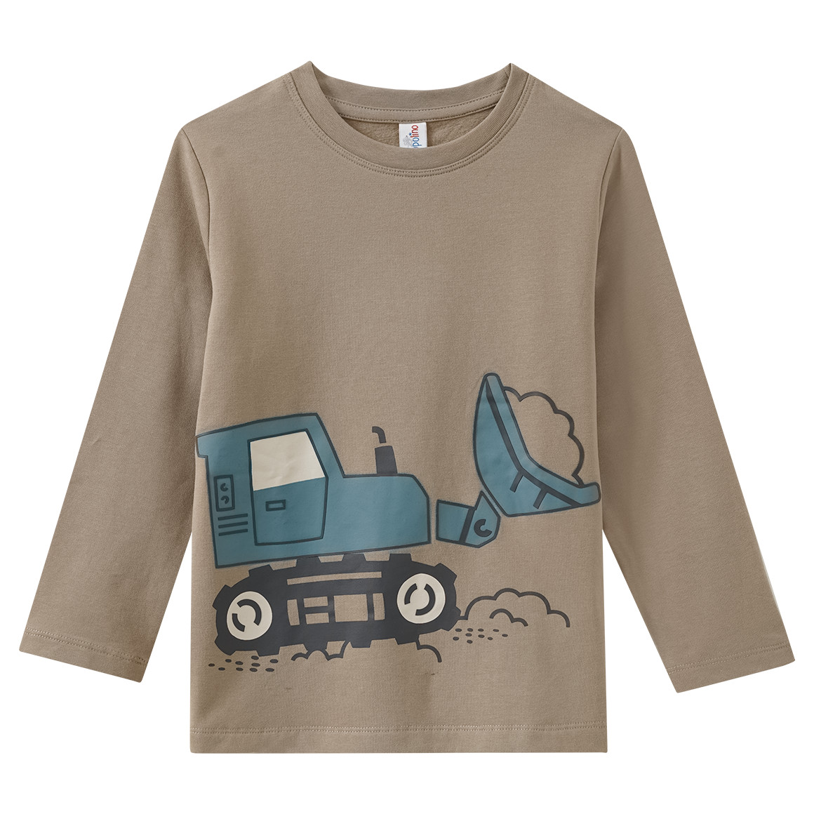 Jungen Langarmshirt mit Baustellen-Print von Topolino