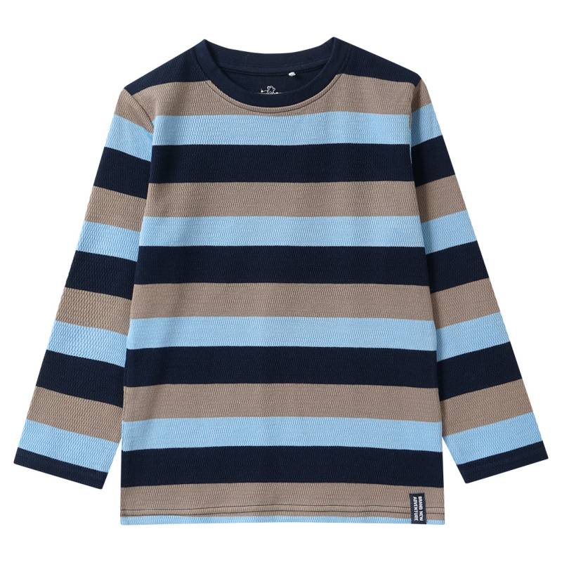 Jungen Langarmshirt mit Blockstreifen von Topolino