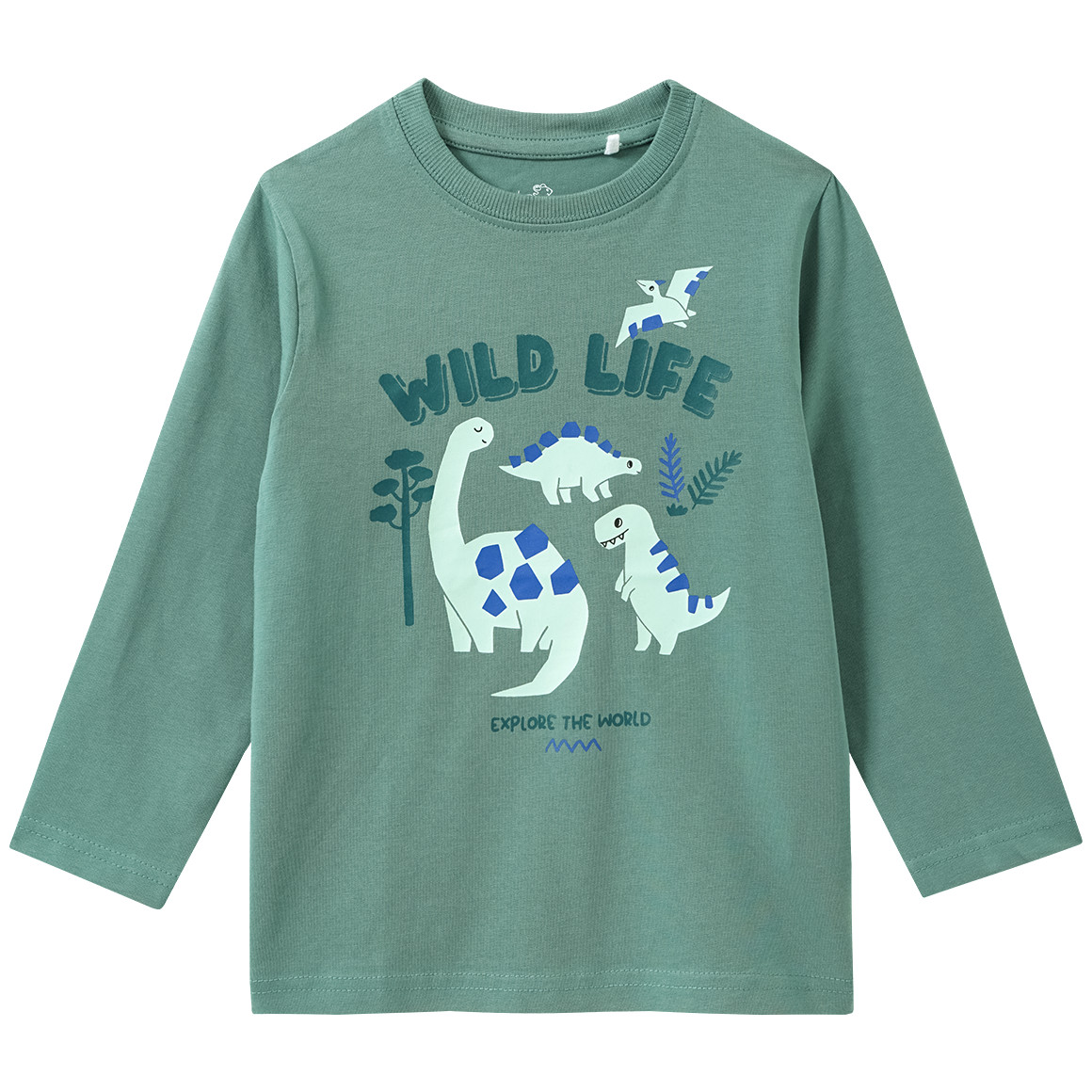 Jungen Langarmshirt mit Dino-Print von Topolino