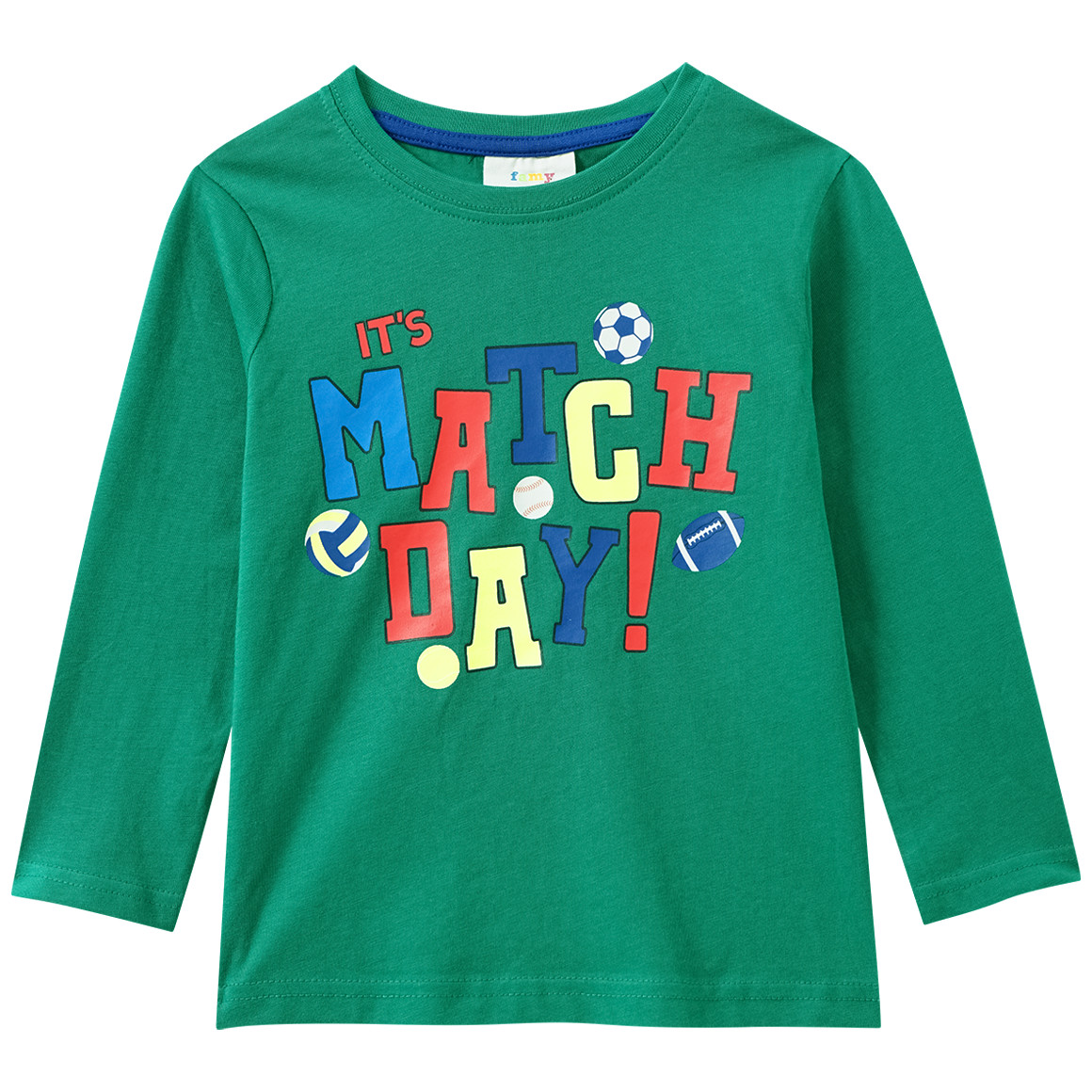 Jungen Langarmshirt mit  Print von Topolino