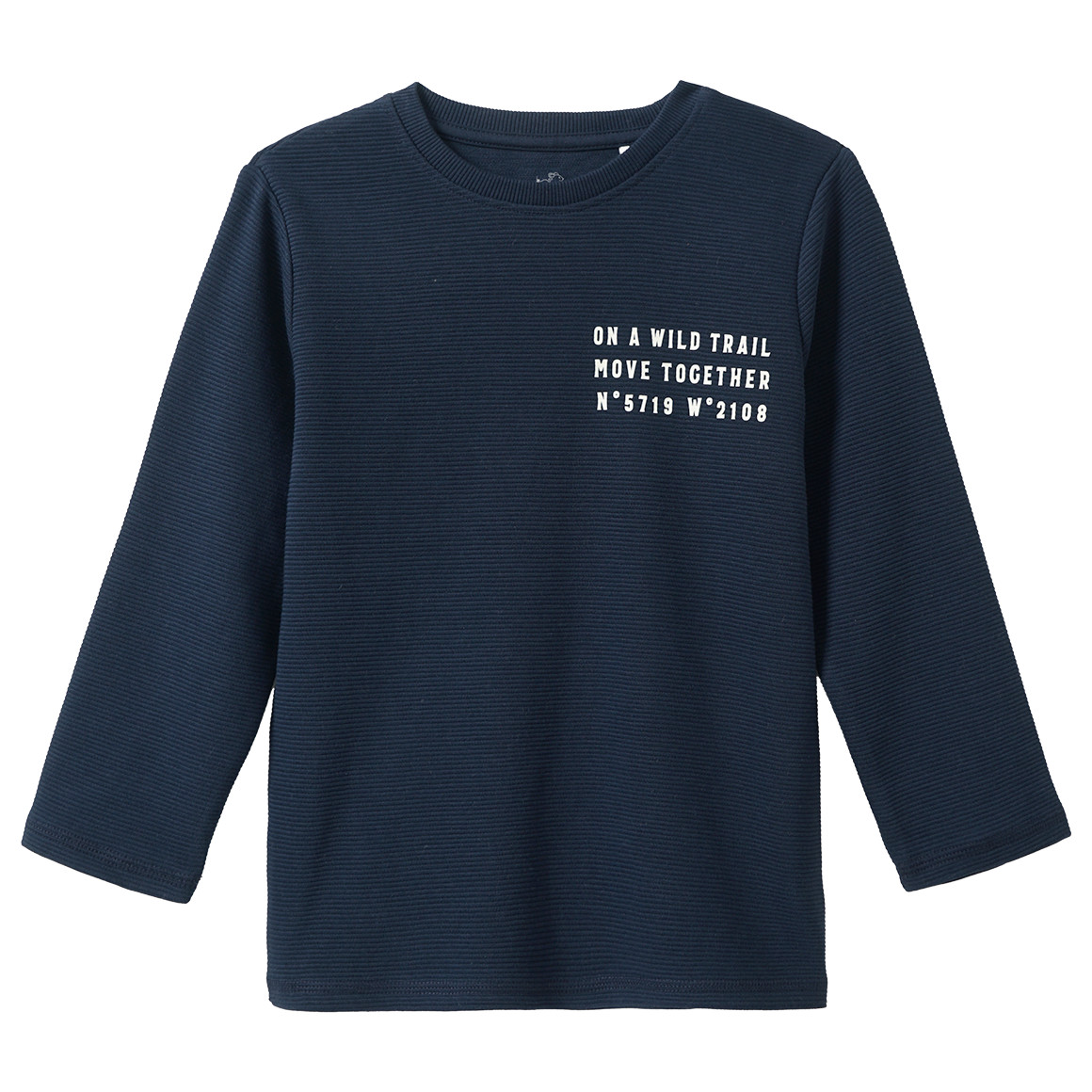 Jungen Langarmshirt mit Rippstruktur von Topolino