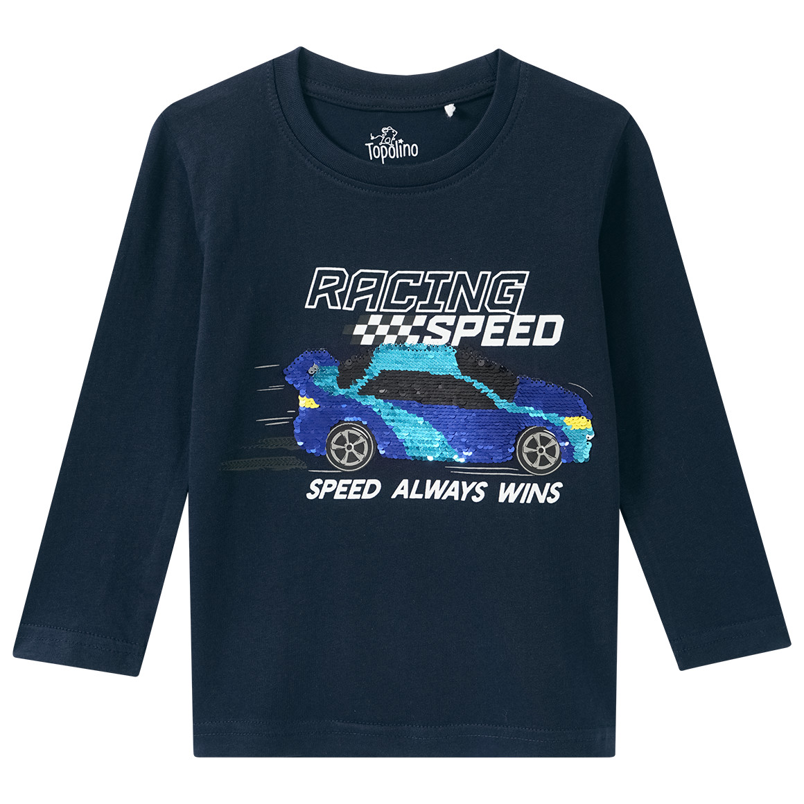 Jungen Langarmshirt mit Wendepailletten von Topolino