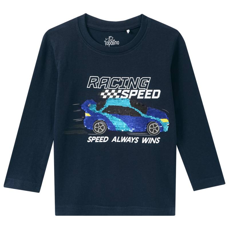 Jungen Langarmshirt mit Wendepailletten von Topolino