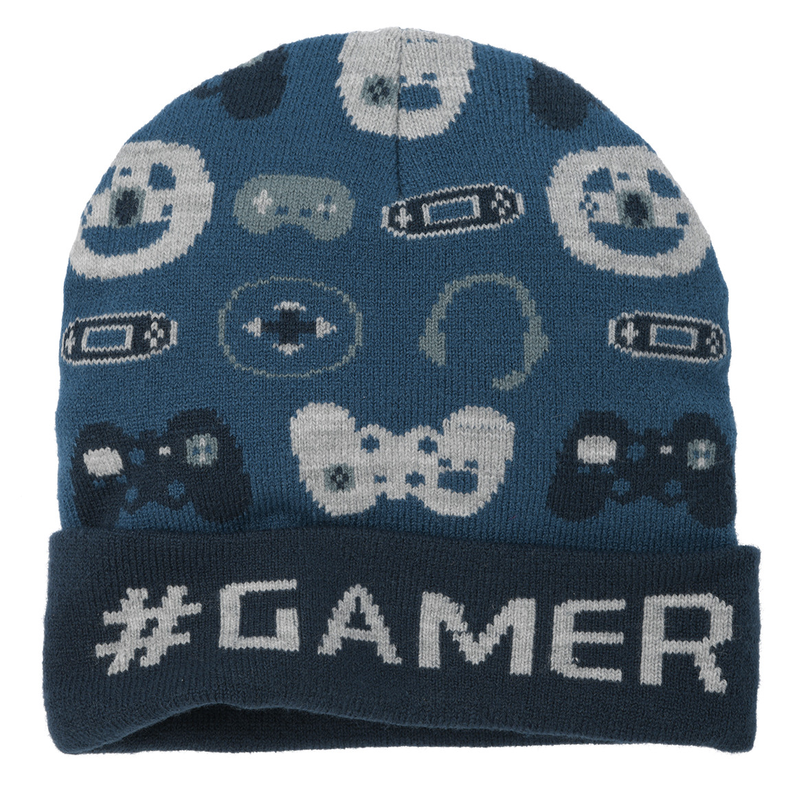 Jungen Mütze mit Gaming-Motiven von Topolino