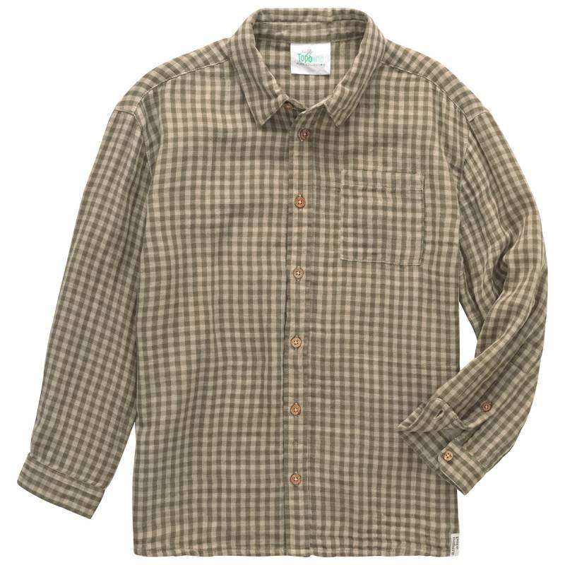 Jungen Musselin-Hemd aus Bio-Baumwolle von Topolino