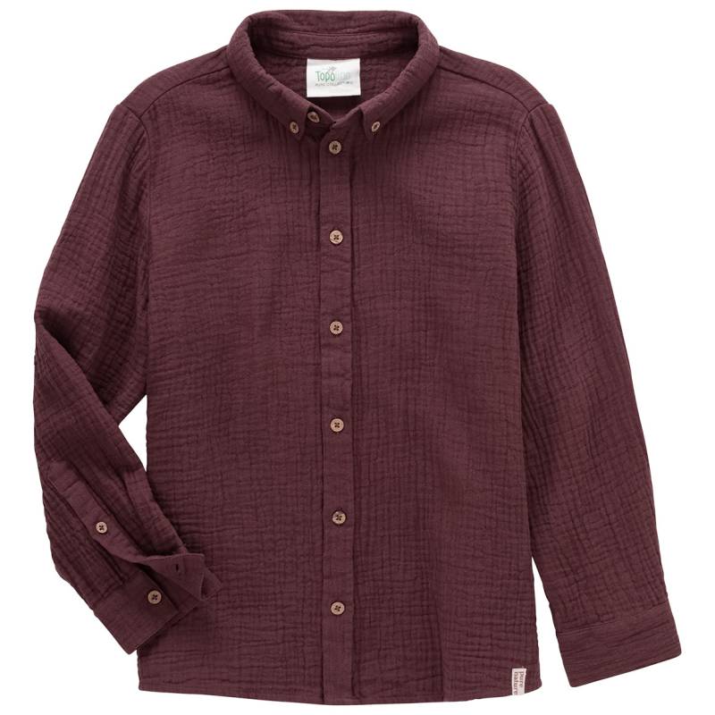 Jungen Musselin-Hemd aus Bio-Baumwolle von Topolino