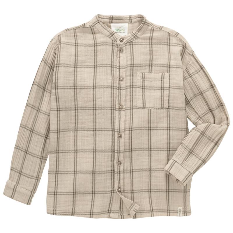 Jungen Musselin-Hemd mit Karo-Muster von Topolino