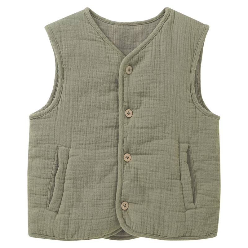 Jungen Musselin-Wendeweste leicht wattiert von Topolino