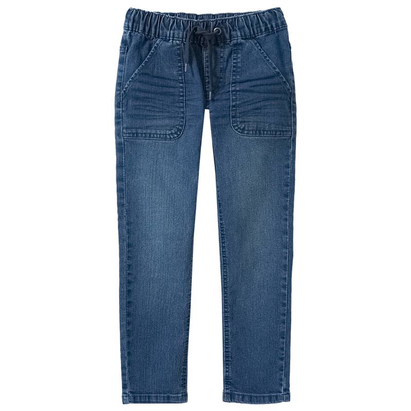 Jungen Pull-on-Jeans mit Used-Waschung von Topolino