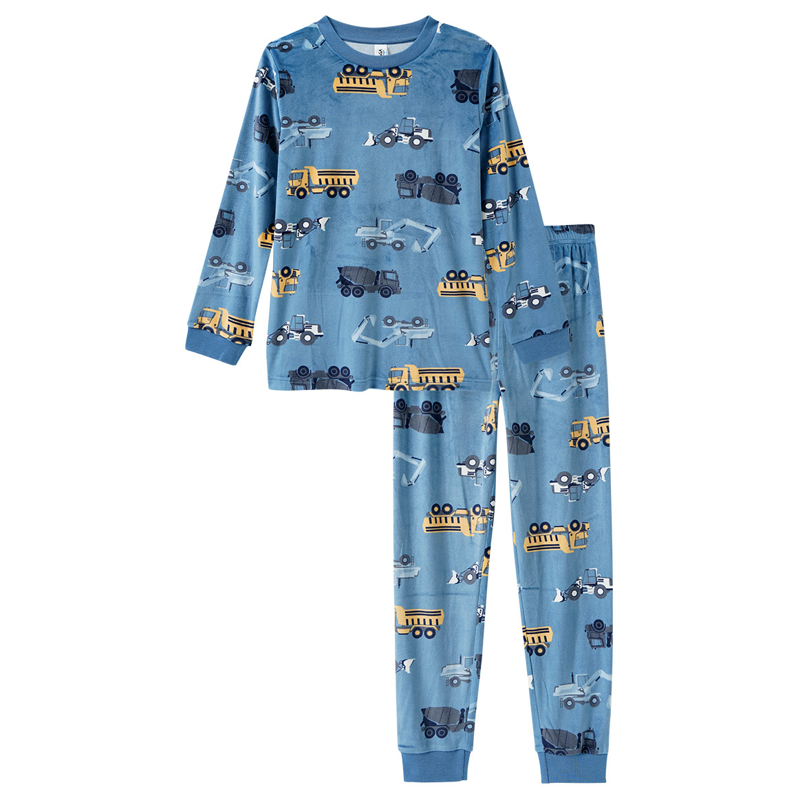 Jungen Schlafanzug mit Baufahrzeugen Jungen Schlafanzug mit Baufahrzeugen von Topolino
