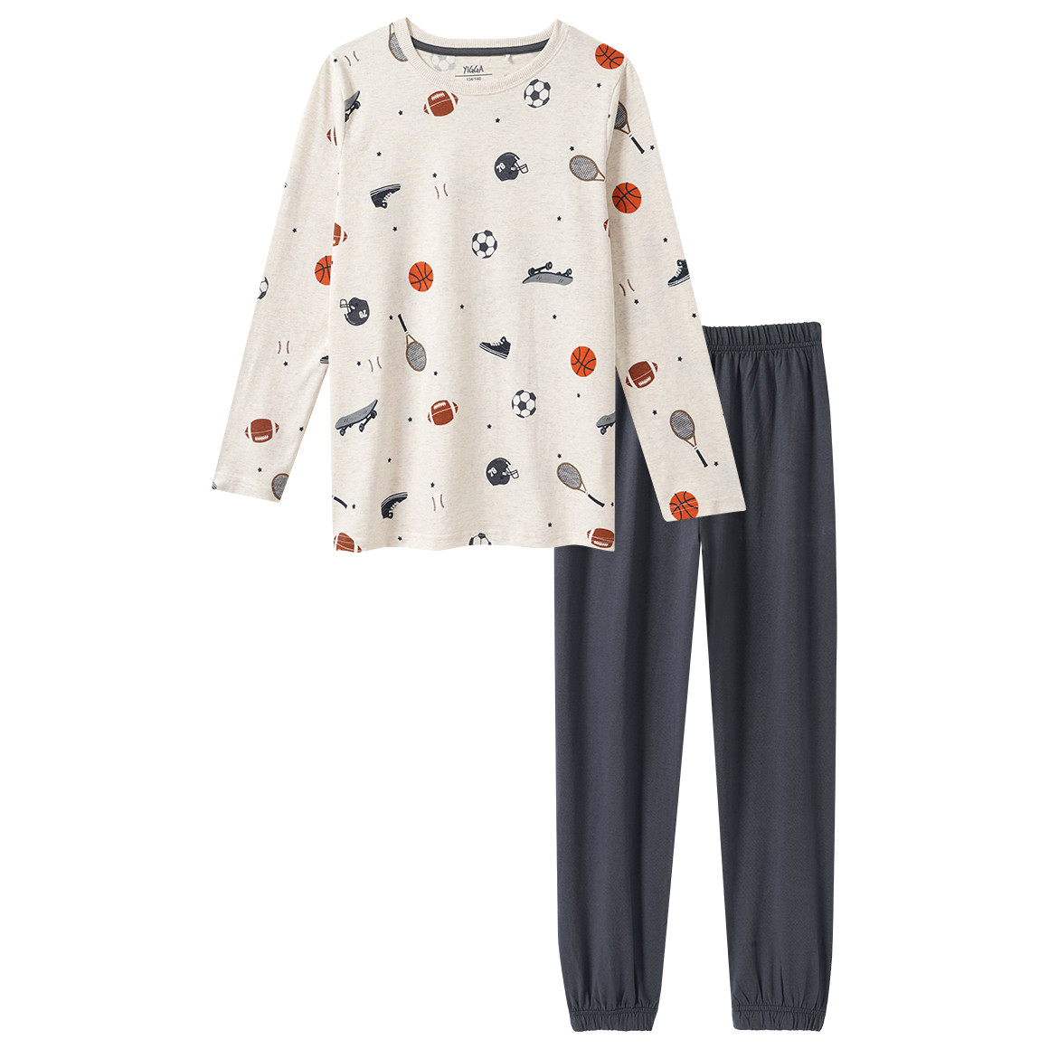 Jungen Schlafanzug mit Sport-Motiven von Topolino