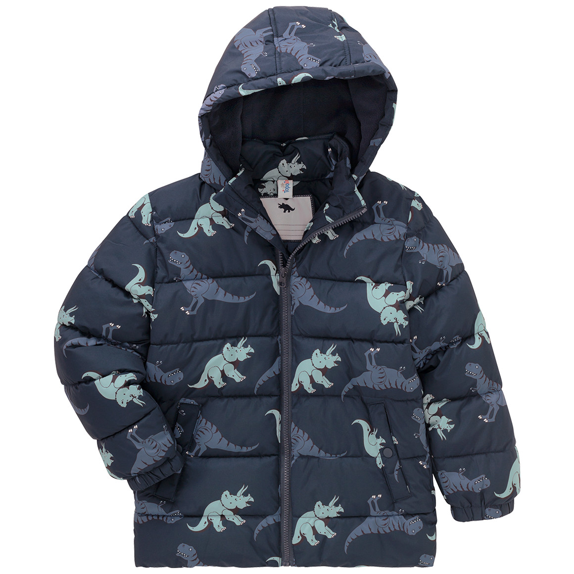 Jungen Steppjacke mit Dino-Motiven von Topolino