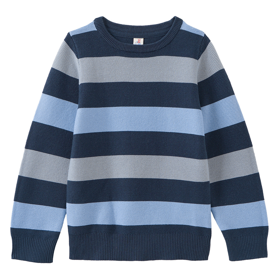 Jungen Strickpullover mit Streifen von Topolino