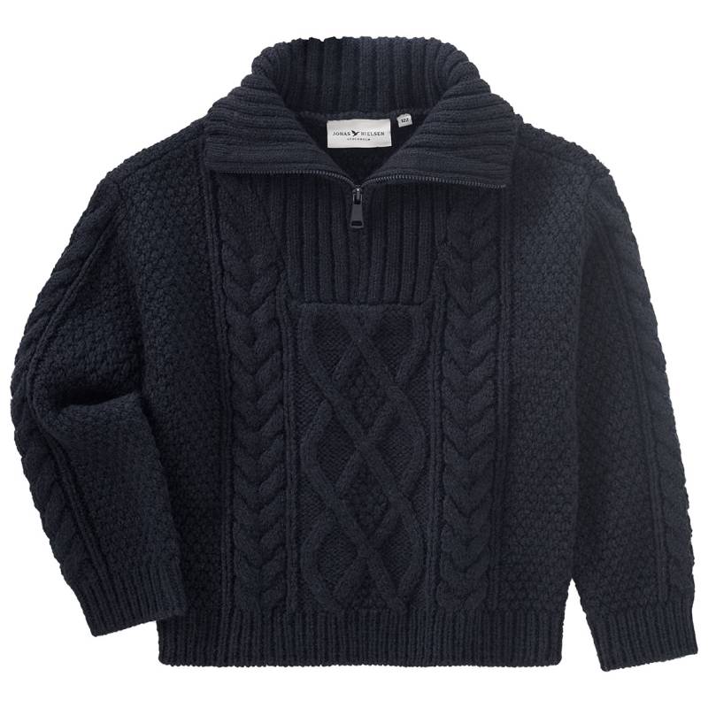 Jungen Strickpullover mit Zopf-Muster von Topolino