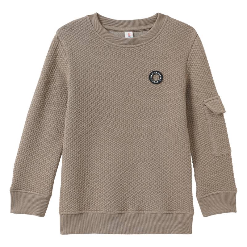 Jungen Sweatshirt mit Strukturmuster von Topolino