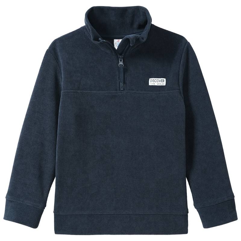 Jungen Sweatshirt mit Troyer-Reißverschluss von Topolino