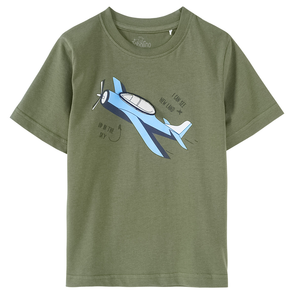 Jungen T-Shirt mit Flugzeug-Motiv von Topolino