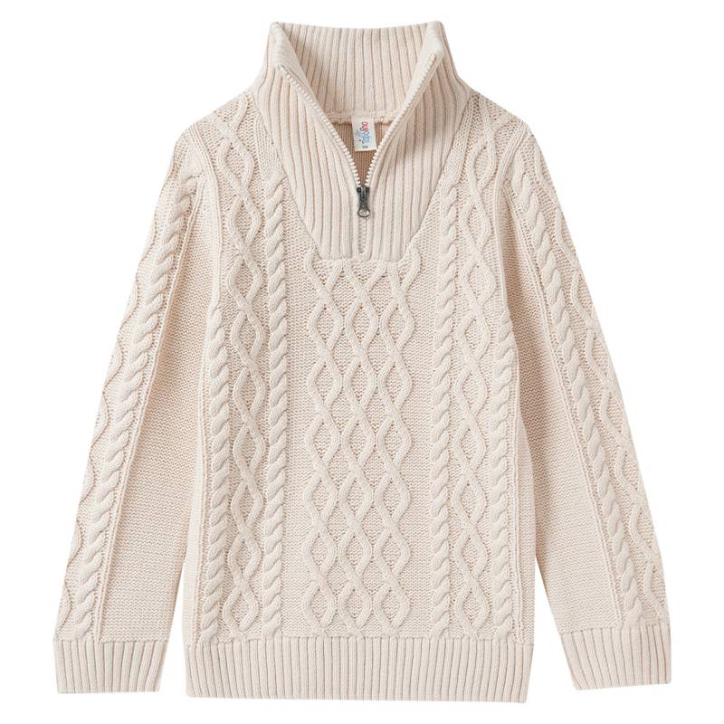 Jungen Troyer mit Zopfmuster von Topolino