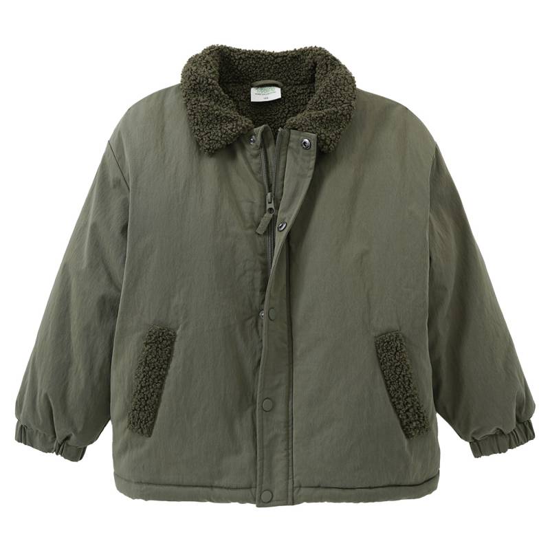 Jungen Winterjacke mit Plüschfutter von Topolino