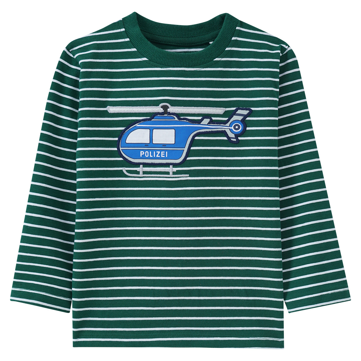 Kinder Langarmshirt mit Polizei-Applikation von Topolino