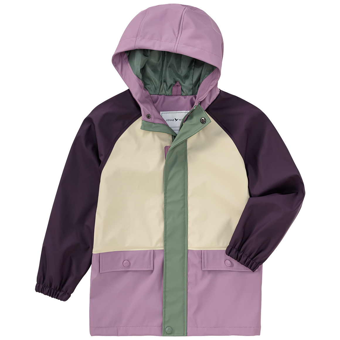 Mädchen Regenjacke mit Farbteilern Mädchen Regenjacke mit Farbteilern von Topolino