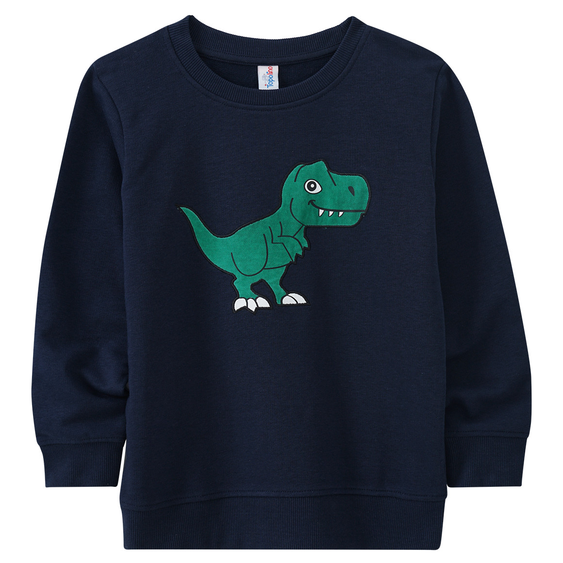 Kinder Sweatshirt mit Dino-Applikation von Topolino