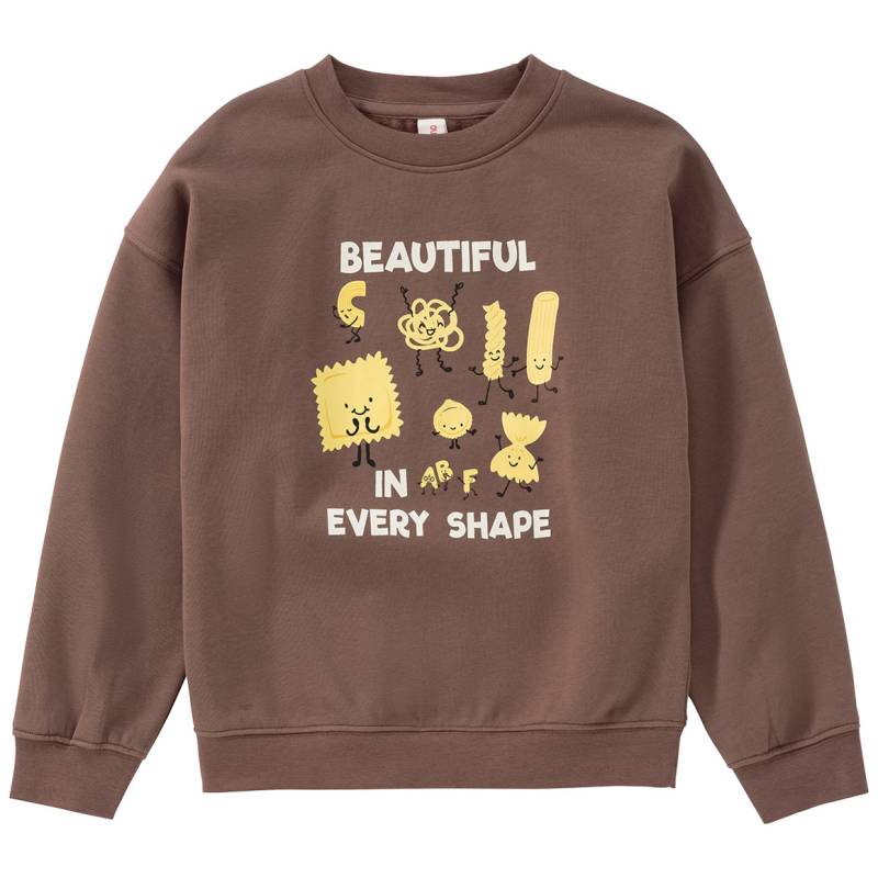Kinder Sweatshirt mit Pasta-Print von Topolino