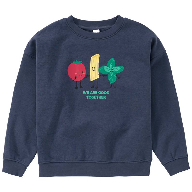 Kinder Sweatshirt mit Pasta-Print von Topolino