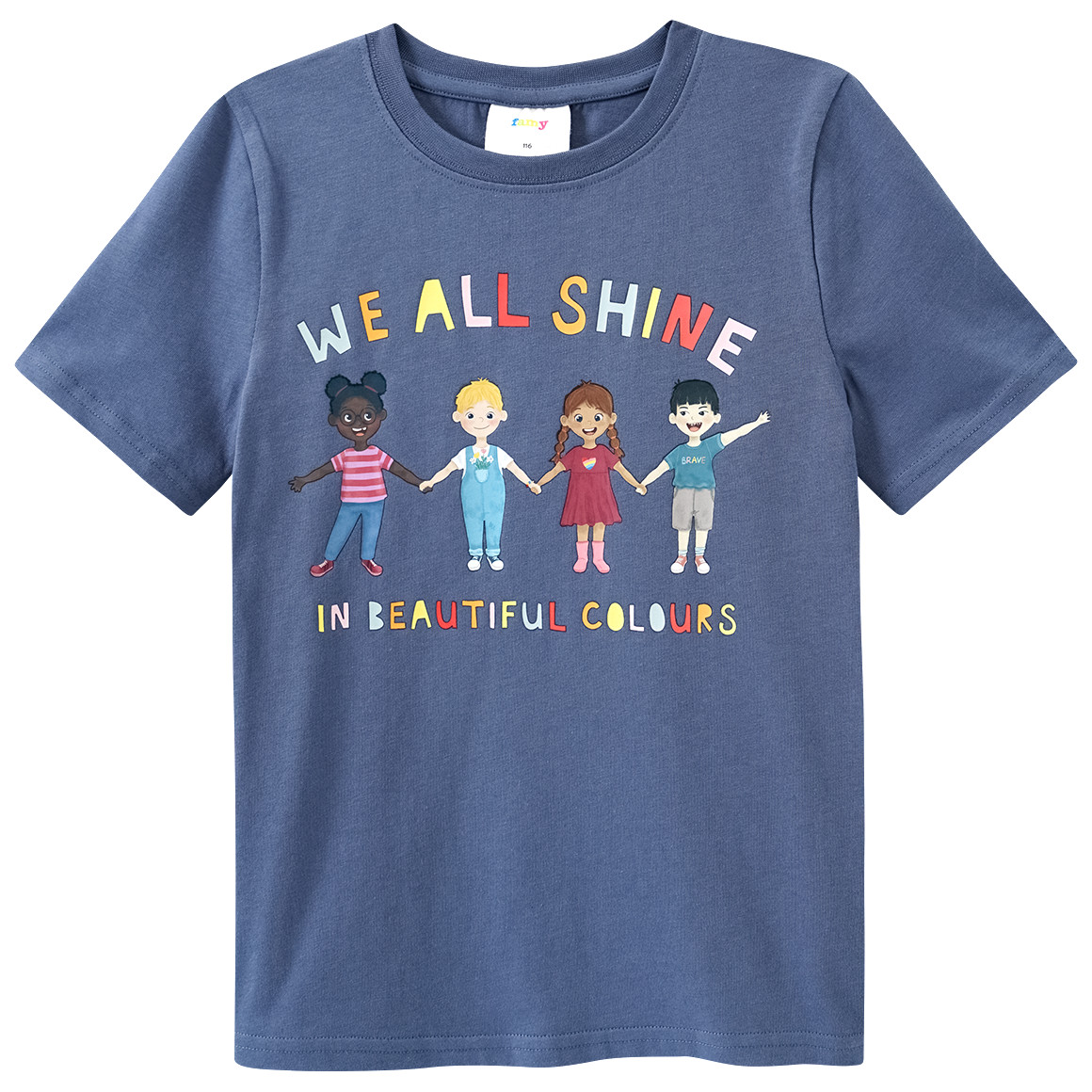 Kinder T-Shirt mit Message-Print Kinder T-Shirt mit Message-Print von Topolino