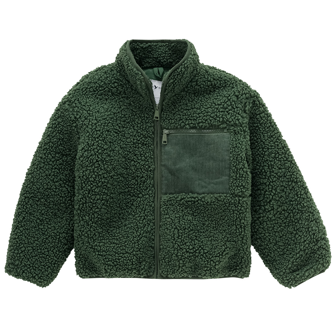 Kinder Teddyjacke mit Cord-Tasche von Topolino