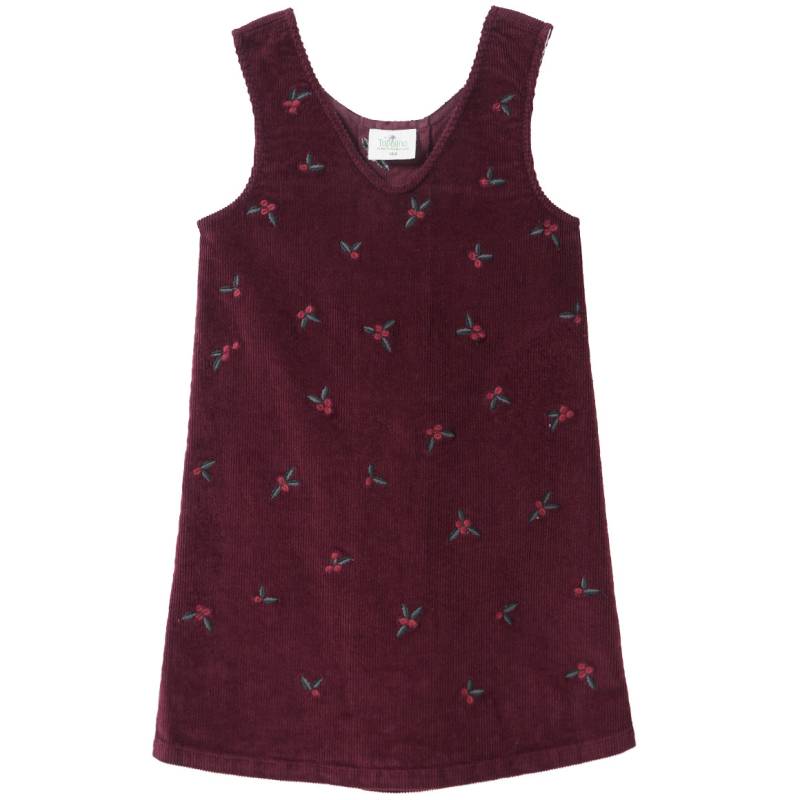 Mädchen Cordkleid mit Stickerei von Topolino
