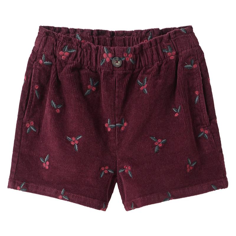 Mädchen Cordshorts mit Stickerei von Topolino