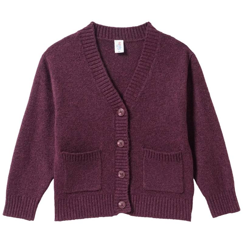 Mädchen Feinstrickjacke unifarben von Topolino