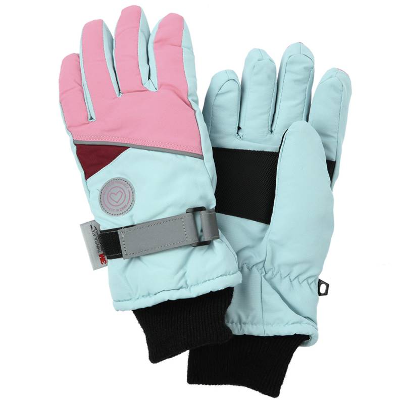 Mädchen Handschuhe mit Farbteiler von Topolino