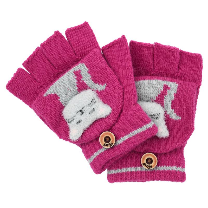 Mädchen Handschuhe mit Katzen-Motiv von Topolino