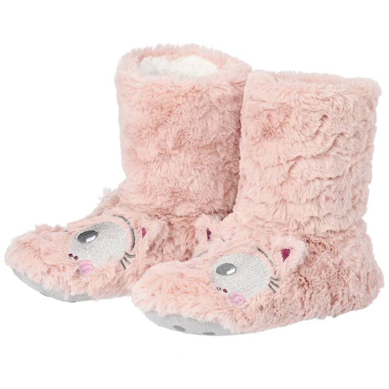 Mädchen Hausschuhe mit Eulen-Motiv von Topolino