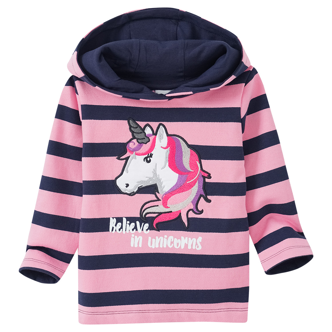 Mädchen Hoodie mit Einhorn-Applikation von Topolino