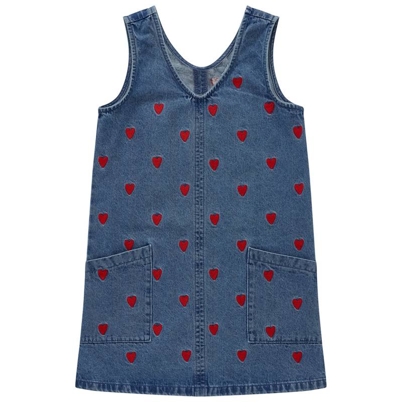 Mädchen Jeanskleid mit Stickerei von Topolino